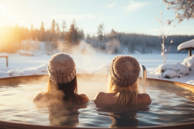 Pessoa que pratica a exposição ao frio para o metabolismo