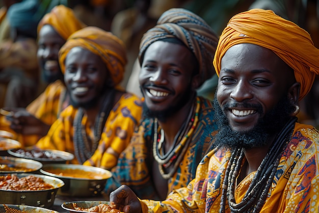 Foto grátis pessoas celebrando o ramadã juntas