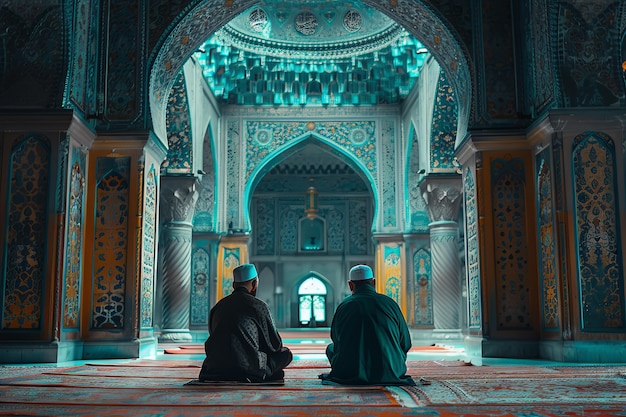 Foto grátis pessoas celebrando o ramadã juntas