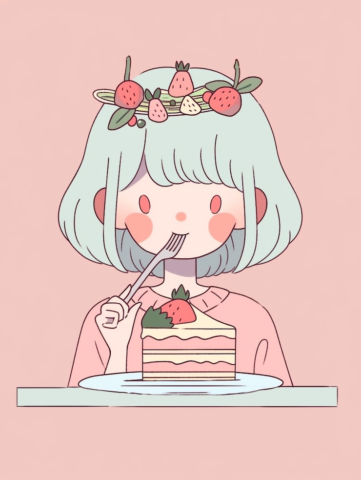 Foto grátis pessoas comendo bolo doce e delicioso