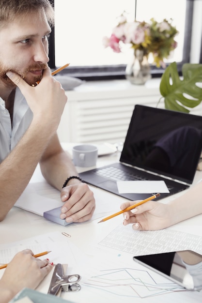 Pessoas no trabalho