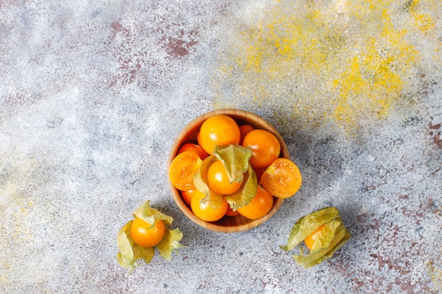 Physalis peruviana ou Golden berry.