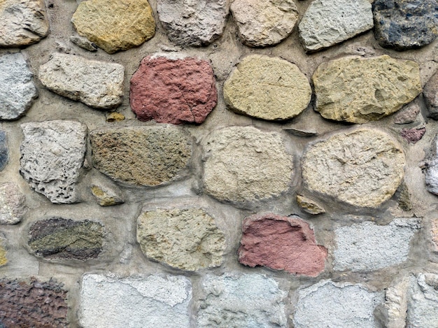 Piedra colocada na fachada textura piedra natural