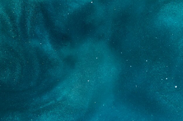 Pigmento azul difundindo na água