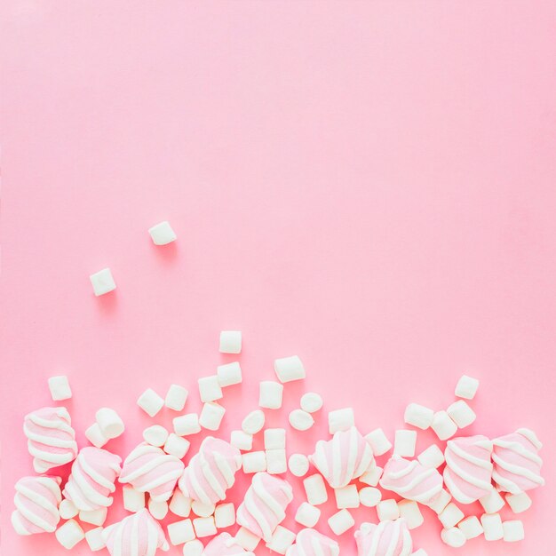 Pilha de marshmallows