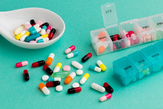 Pílulas de close-up para tratamento