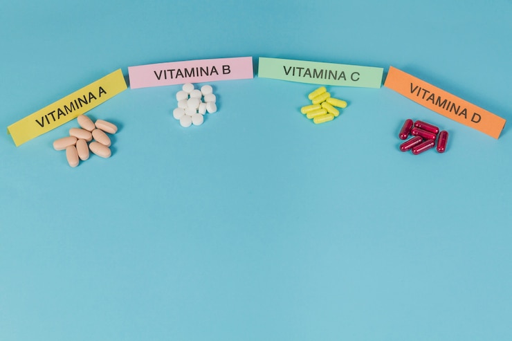Foto grátis pílulas de vitamina organizados