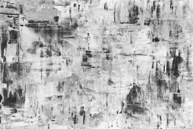 Pinte papel de parede de fundo, textura de pincelada monocromática abstrata