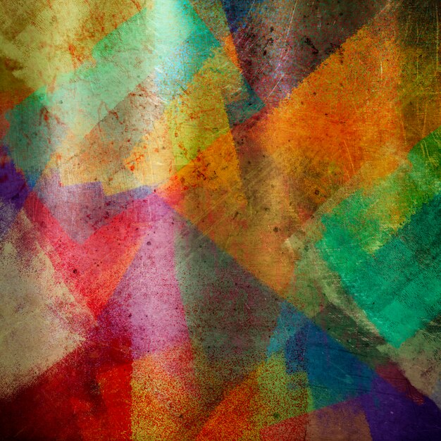 pintura abstrata fundo colorido estilo grunge