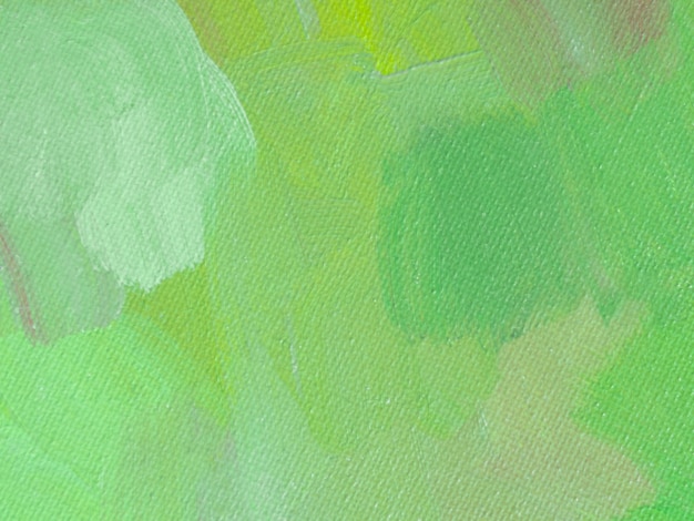 Pintura de cor verde vista superior