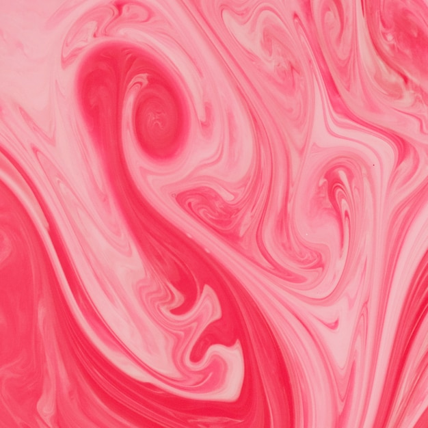 Pintura de mistura de cor abstrata rosa brilhante e leve