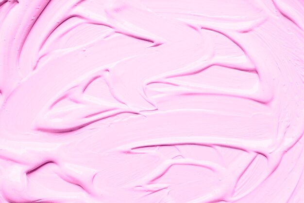 Pintura rosa em camadas
