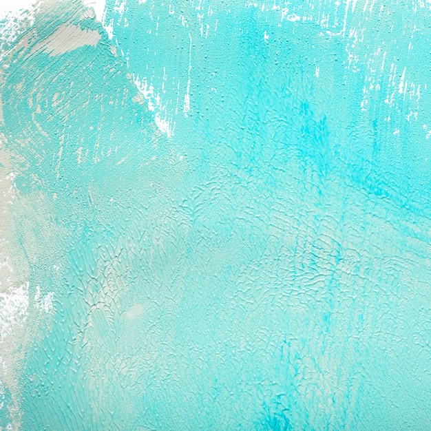 Pintura texturizada de cor azul