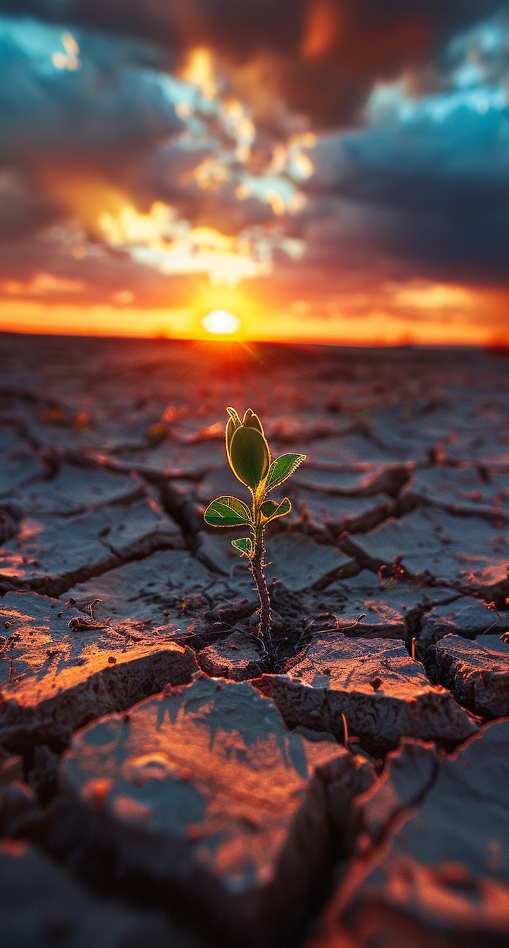 Foto grátis plantas que crescem no solo