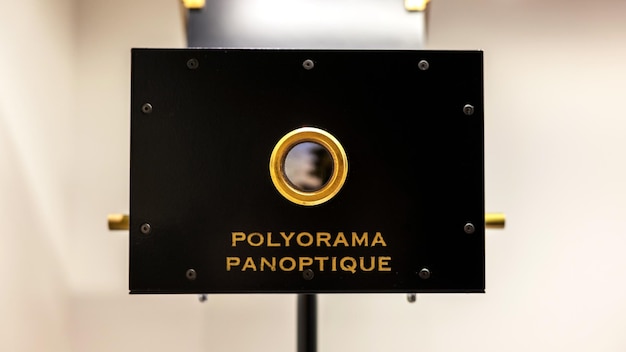 Polyorama panoptique no museu de cinema de frankfurt alemanha