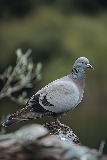 Foto grátis pombo em ambiente natural