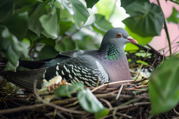 Foto grátis pombo em ambiente natural