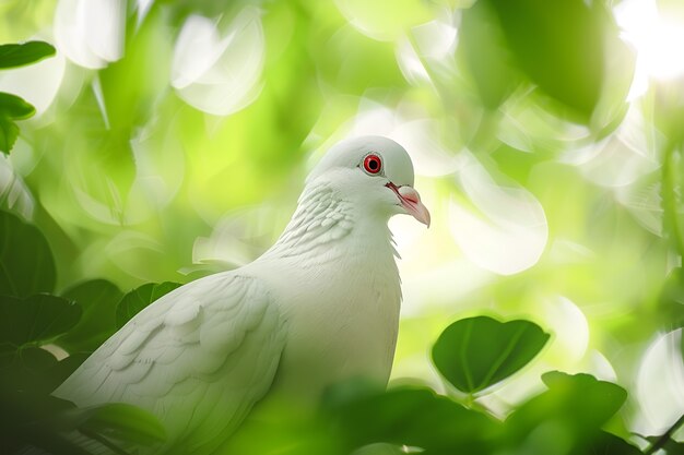 Pombo em ambiente natural