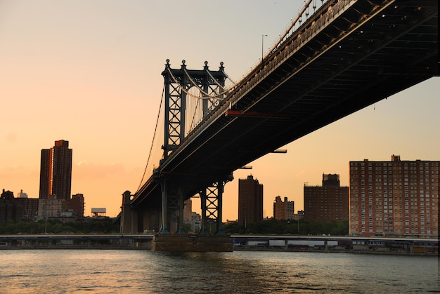 Ponte de Manhattan em Nova York