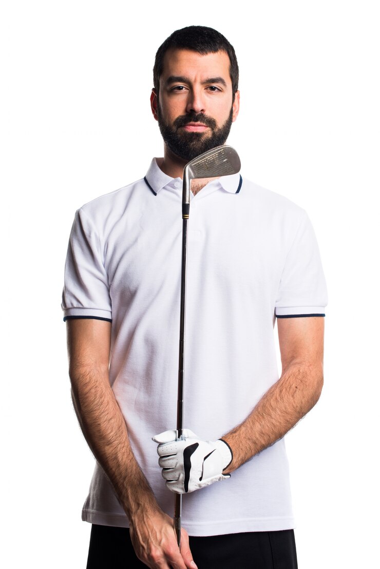Foto grátis pontuação branca do swing de golfe de lazer