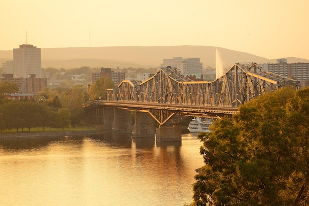 Pôr do sol de Ottawa