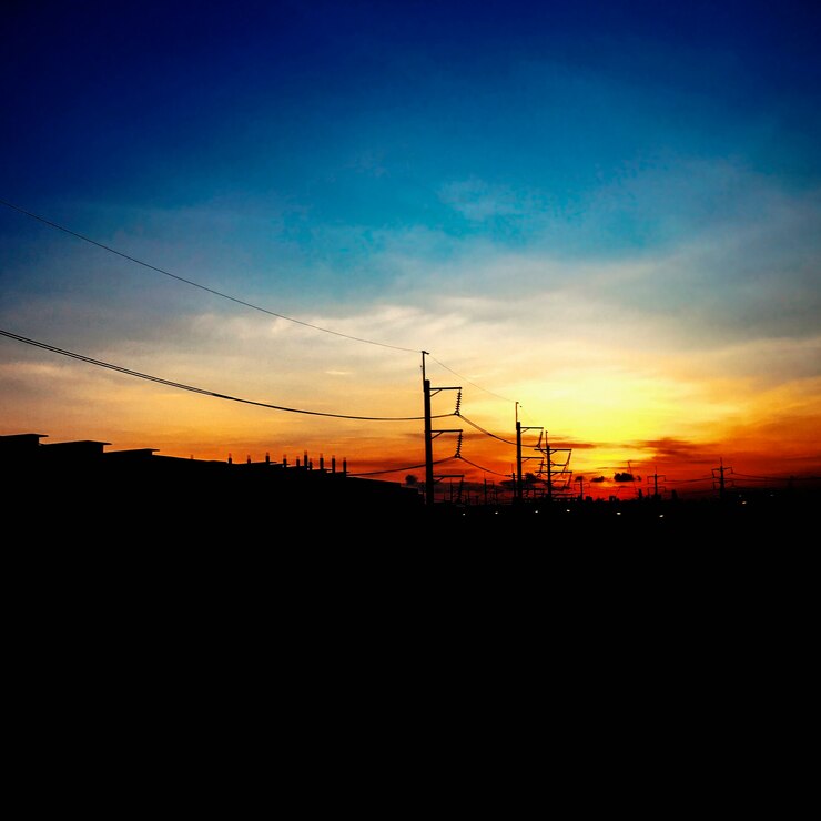 Foto grátis por do sol