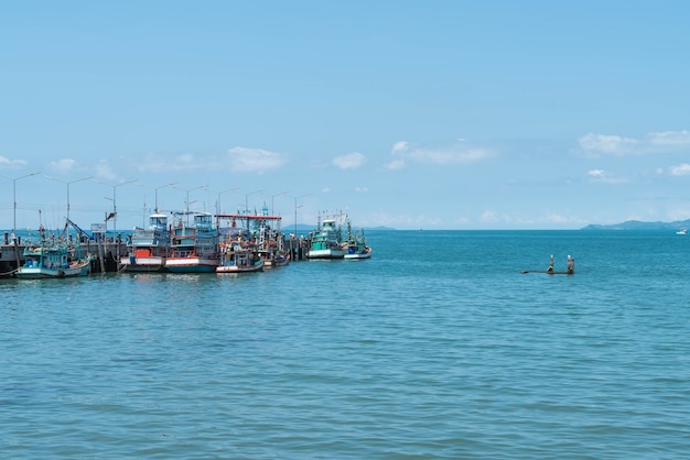 porto de barco de pesca