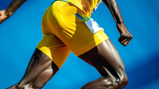 Foto grátis portrait of athlete competing in the olympic games tournament