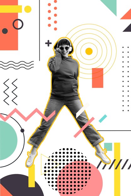 Posição de trabalho ao lado do retrato do empregado