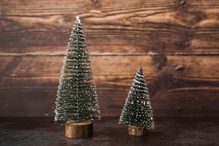 Foto grátis pouco ornamento árvores de natal