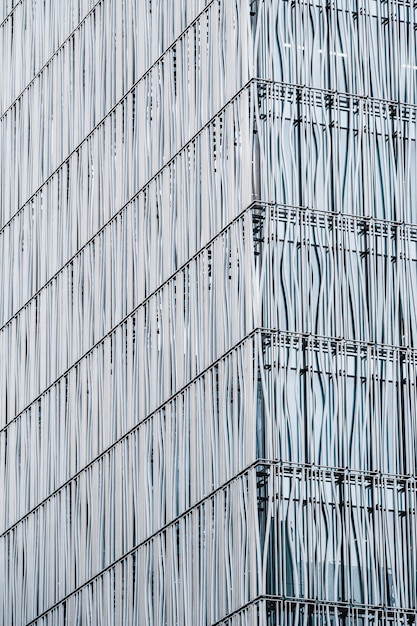 Foto grátis prédios de escritórios de arquitetura moderna em close-up