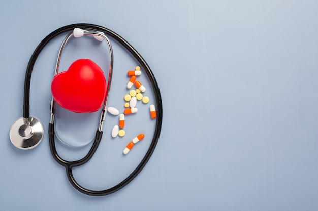 Foto grátis prescrição de medicamentos para medicamentos de tratamento.