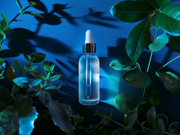Foto grátis produto cosmético orgânico com estética de sonho e fundo fresco
