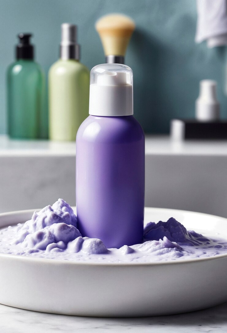 Produto de beleza a espalhar-se