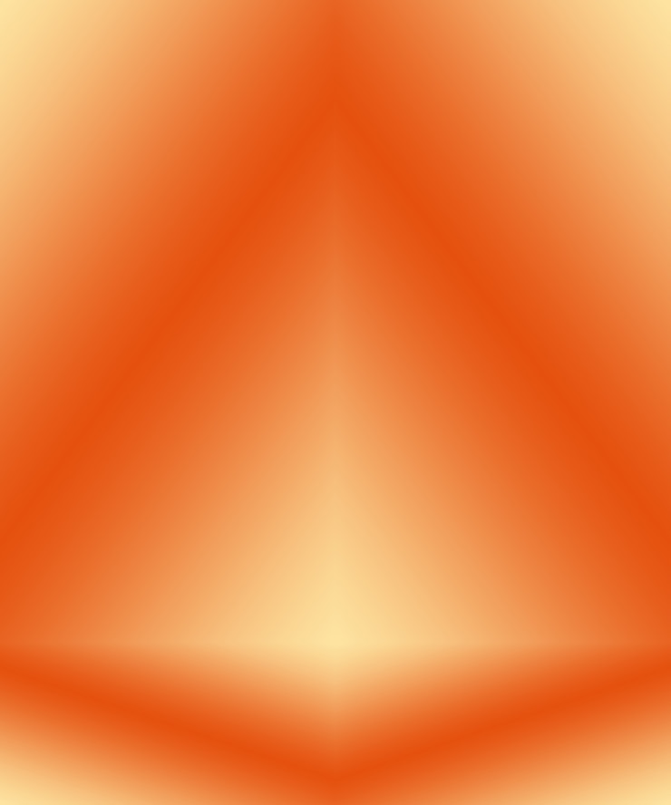 Foto grátis projeto de layout abstrato liso laranja, estúdio, sala, modelo da web, relatório de negócios com cor gradiente de círculo suave.