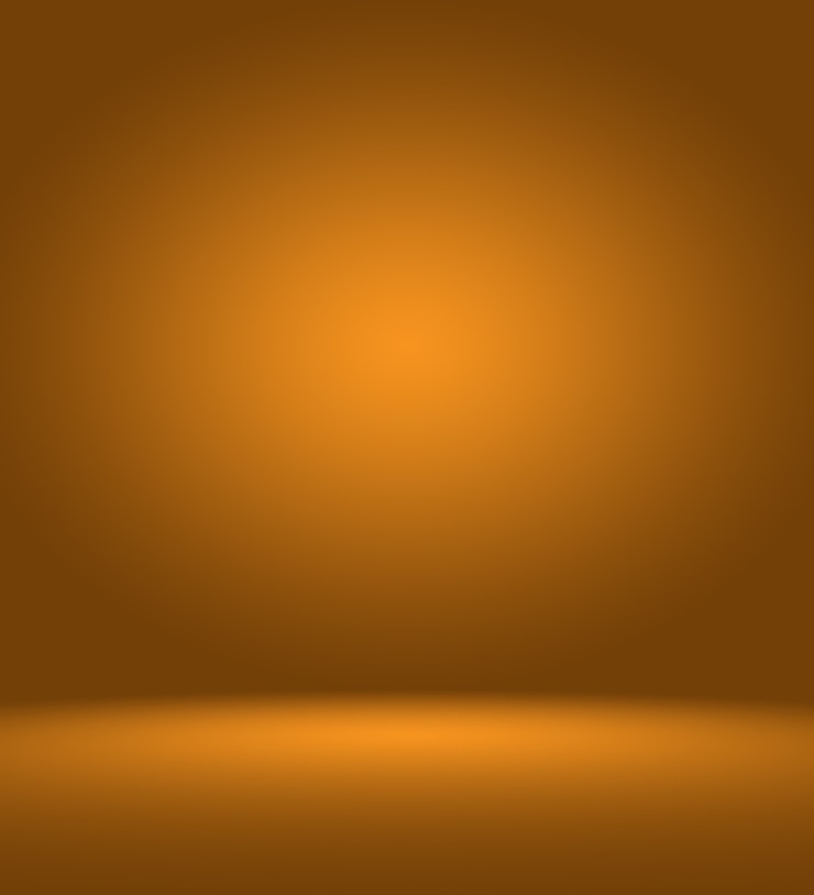Foto grátis projeto de layout de fundo de parede marrom liso abstrato, estúdio, sala, modelo da web, relatório de negócios com cor gradiente de círculo suave