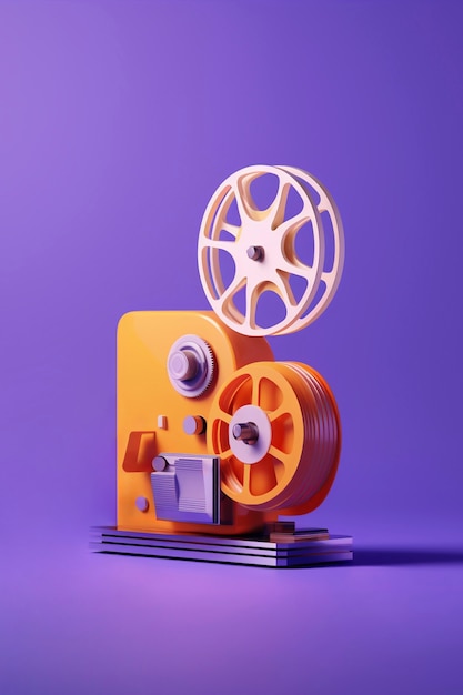 Projetor de filmes de cinema 3d