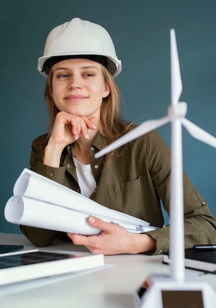 Foto grátis projetos femininos de planejamento ambiental