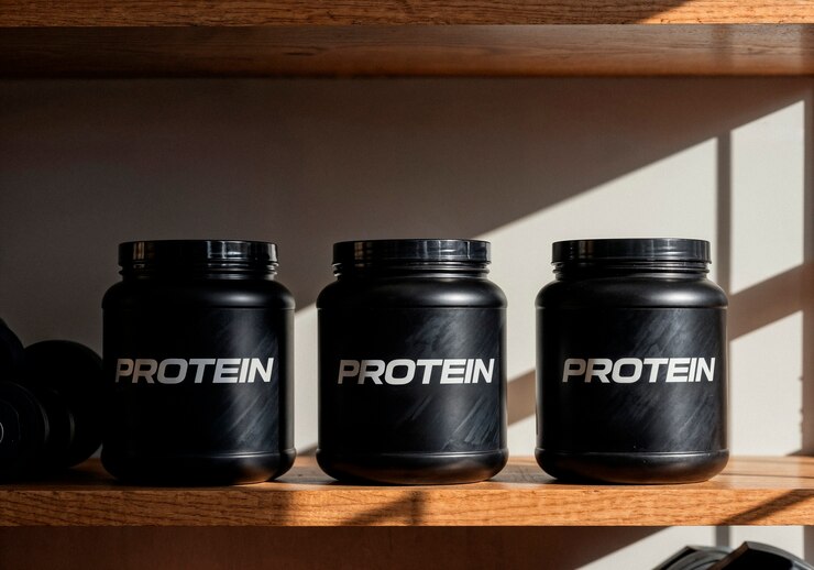 Foto grátis proteínas e ginástica