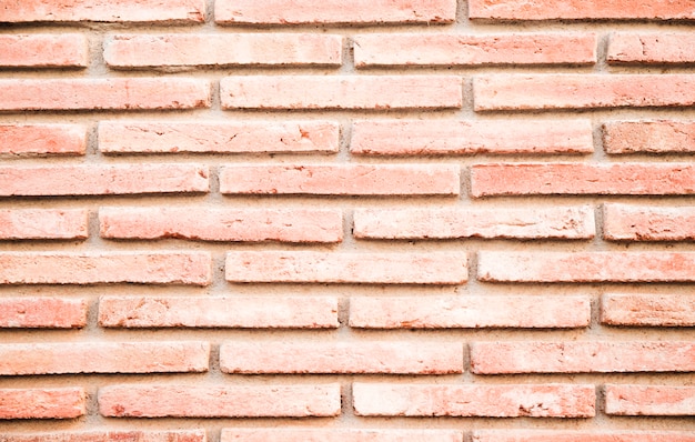 Quadro completo da parede de tijolo vermelho