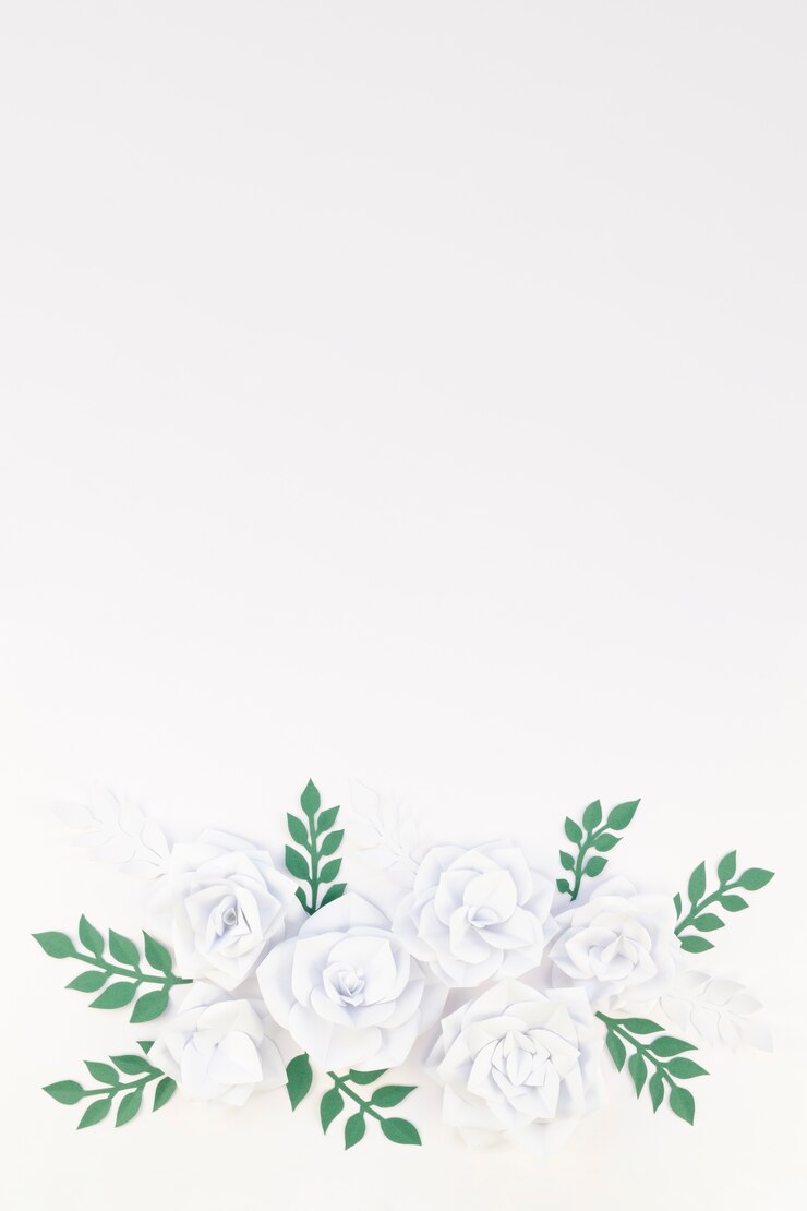 Foto grátis quadro floral de vista superior com cópia-espaço