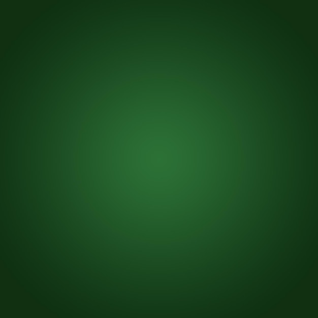 Quarto vazio de fundo de estúdio abstrato de gradiente verde liso de luxo com espaço para seu texto e imagem