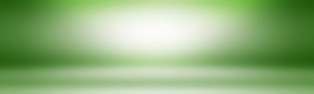 Quarto vazio de fundo de estúdio abstrato de gradiente verde liso de luxo com espaço para seu texto e imagem