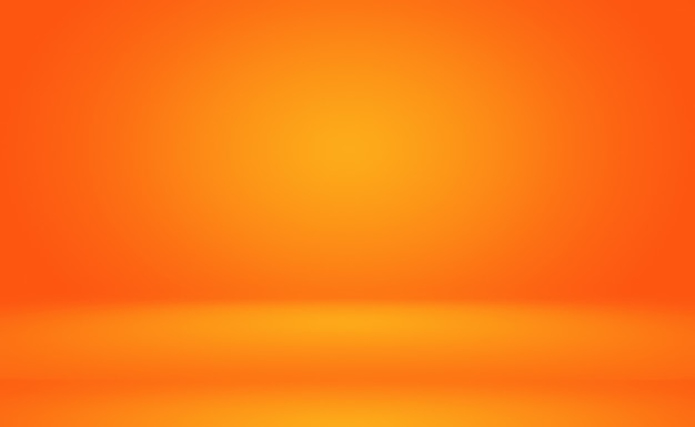Relatório de negócios de modelo de web designstudioroom de layout de fundo laranja abstrato com g...