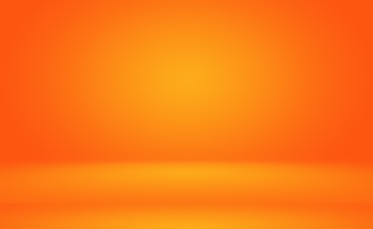 Foto grátis relatório de negócios de modelo de web designstudioroom de layout de fundo laranja abstrato com g...