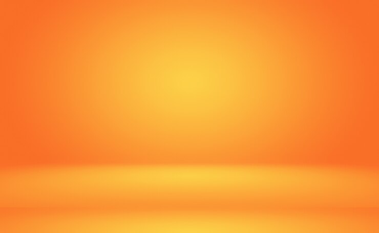 Foto grátis relatório de negócios de modelo de web designstudioroom de layout de fundo laranja abstrato com g...