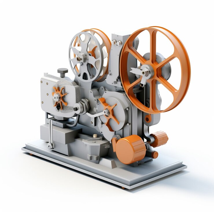 Foto grátis renderização 3d da câmera com filme fotográfico