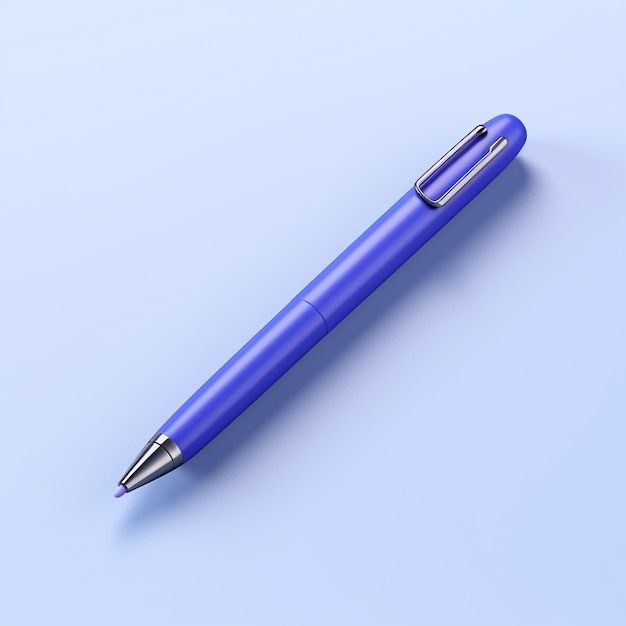 renderização 3D da caneta ai gerada