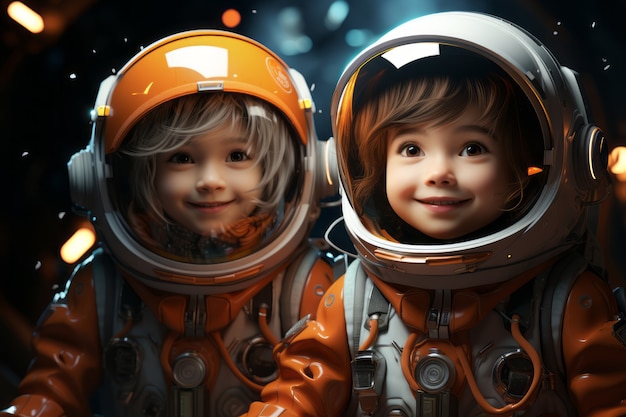 Foto grátis renderização 3d de astronauta