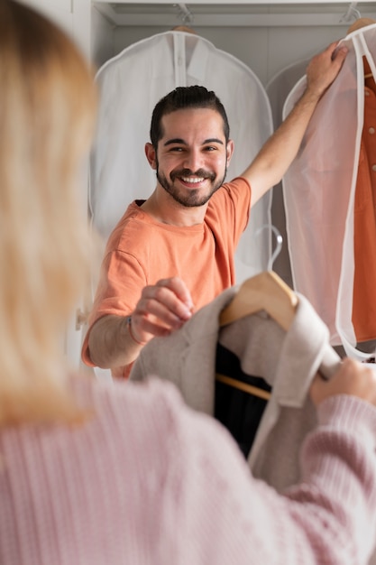 Renovação de guarda-roupas para o inverno